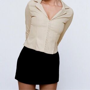 Black Princess Polly Skort